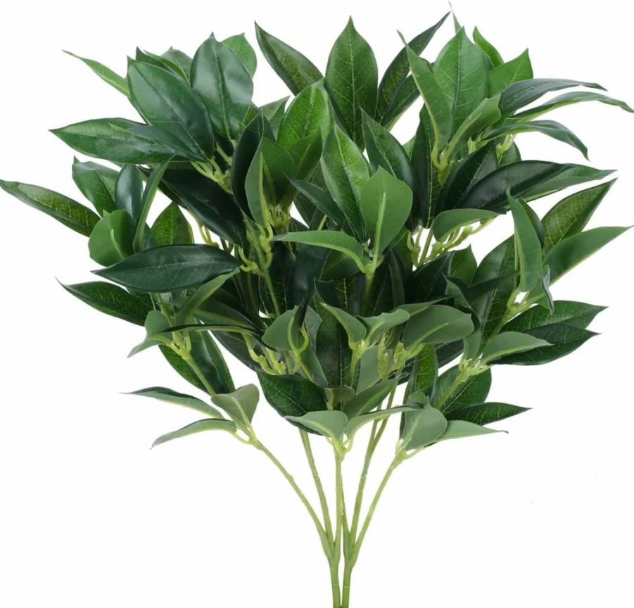 AILANDA 32.3" Artificial Eucalyptus Stems - Faux Greenery Shrubs for Floor Vases, Wedding Centerpieces, Spring Home Decor, Silk Plants for Table Arrangements